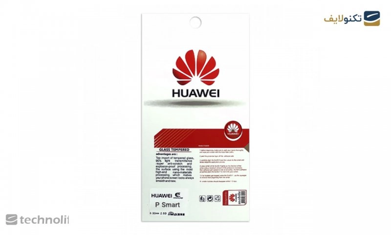 محافظ صفحه شیشه ای تخت (گلس) TESLA گوشی Huawei p smart 