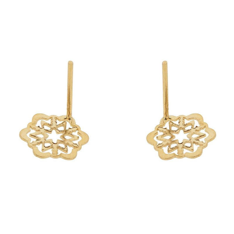 گوشواره طلا 18عیار الن نار مدل EL78