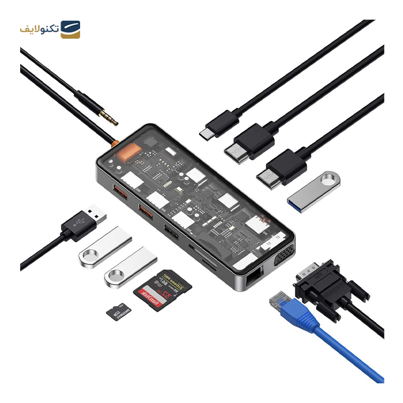 gallery-هاب USB-C ویوو 11 پورت مدل Cyber Hub CB-011 copy.png gallery-هاب USB-C ویوو 11 پورت مدل Cyber Hub CB-011 copy.png