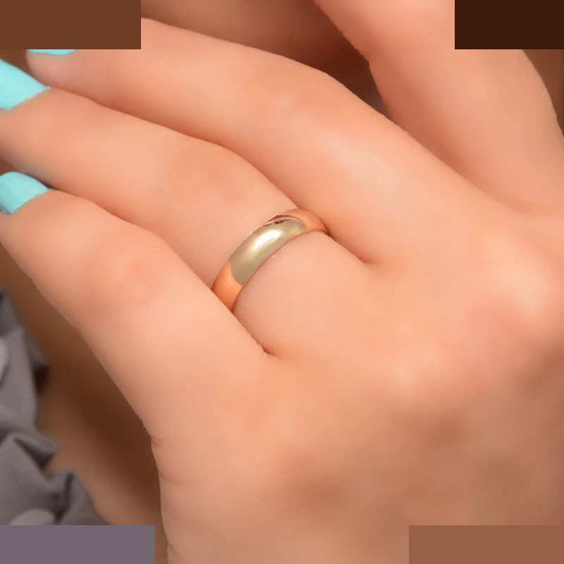 ست حلقه طلا 18 عیار زنانه و مردانه گالری طلای پیرعطا مدل رینگ ساده ست حلقه طلا 18 عیار زنانه و مردانه گالری طلای پیرعطا مدل رینگ ساده