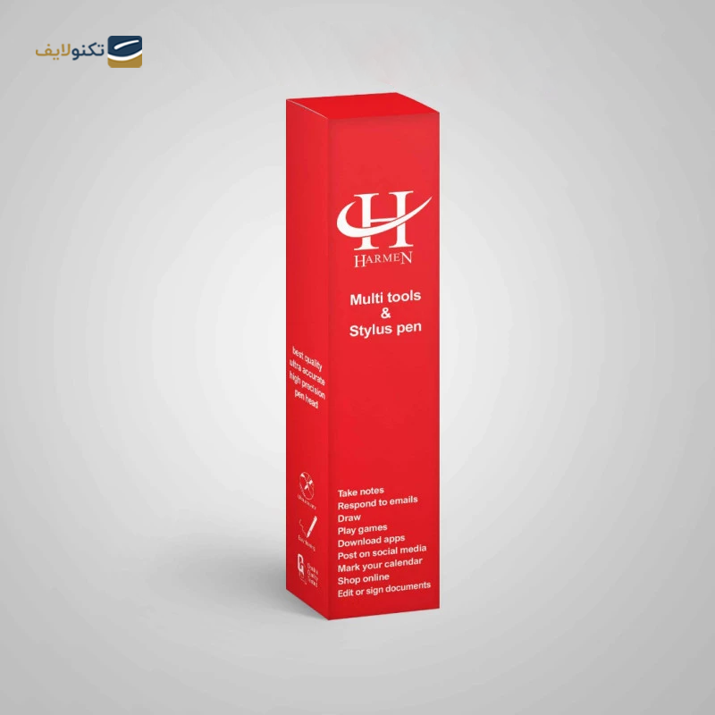 قلم لمسی هارمن مدل MULTI TOOLS 6 IN 1 قلم لمسی هارمن مدل MULTI TOOLS 6 IN 1