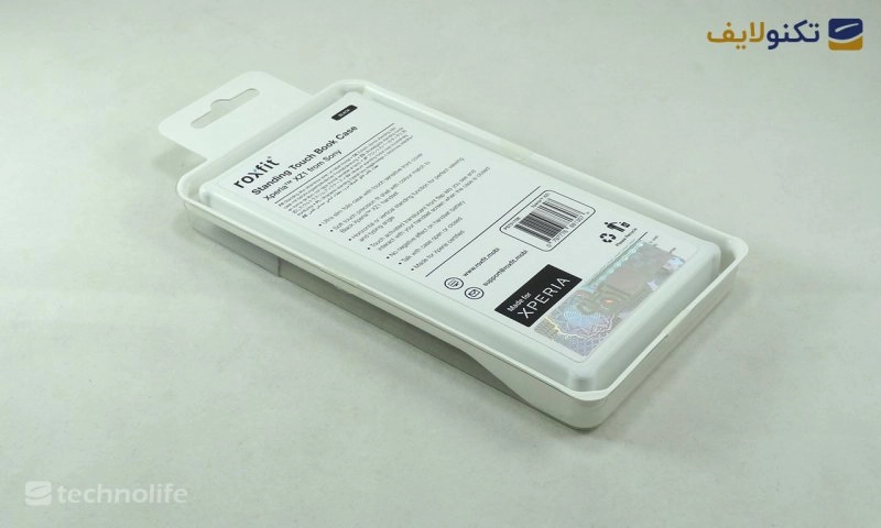 کیف کتابی تاچ Roxfit مدل PST5175B مناسب برای گوشی سونی Xperia XZ1 