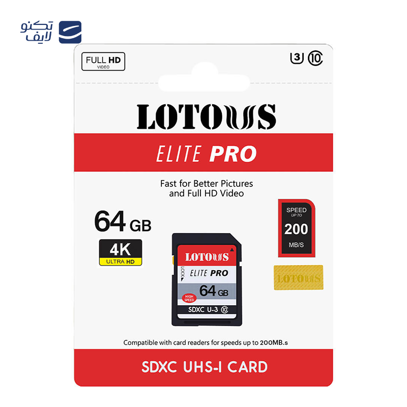 gallery-کارت حافظه microSDXC لوتوس مدل ELITE Pro کلاس 10 استاندارد UHS-I سرعت 200MBps ظرفیت 32 گیگابایت copy.png gallery-کارت حافظه microSDXC لوتوس مدل ELITE Pro کلاس 10 استاندارد UHS-I سرعت 200MBps ظرفیت 32 گیگابایت copy.png