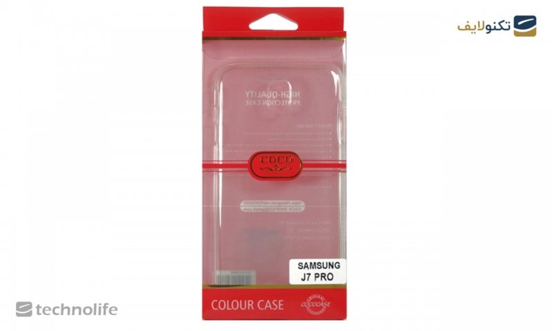 قاب ژله‌ای شفاف COCO گوشی سامسونگ مدل Galaxy J7 Pro 