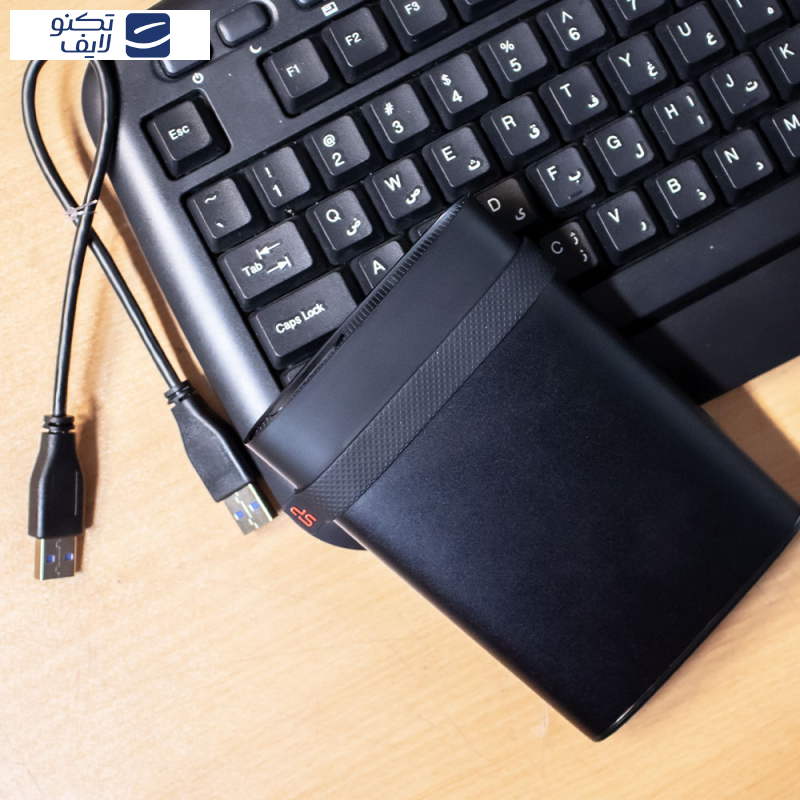 هارد دیسک اکسترنال سیلیکون پاور مدل A85B ظرفیت پنج ترابایت
