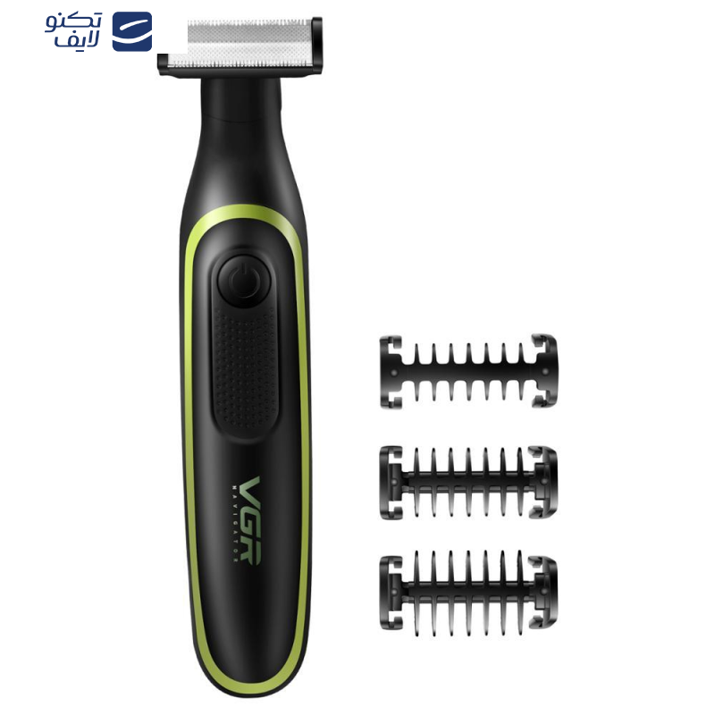 ماشین اصلاح موی سر و بدن و صورت وی جی ار مدل V-017 ماشین اصلاح موی سر و بدن و صورت وی جی ار مدل V-017