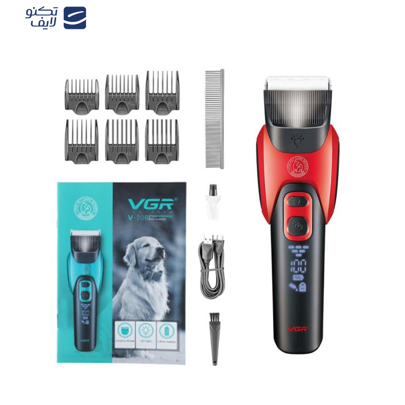 ماشین اصلاح موی حیوانات وی جی آر مدل V-208