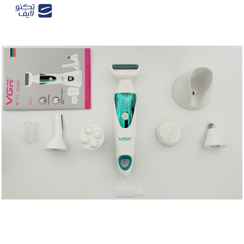 ست اصلاح موی بدن بانوان وی جی ار مدل 720