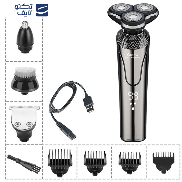 ست ماشین اصلاح موی صورت و بدن جیمی مدل GM-7761