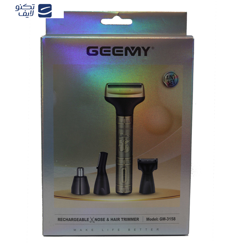 ماشین اصلاح موی صورت جیمی مدل GM-3158 ماشین اصلاح موی صورت جیمی مدل GM-3158