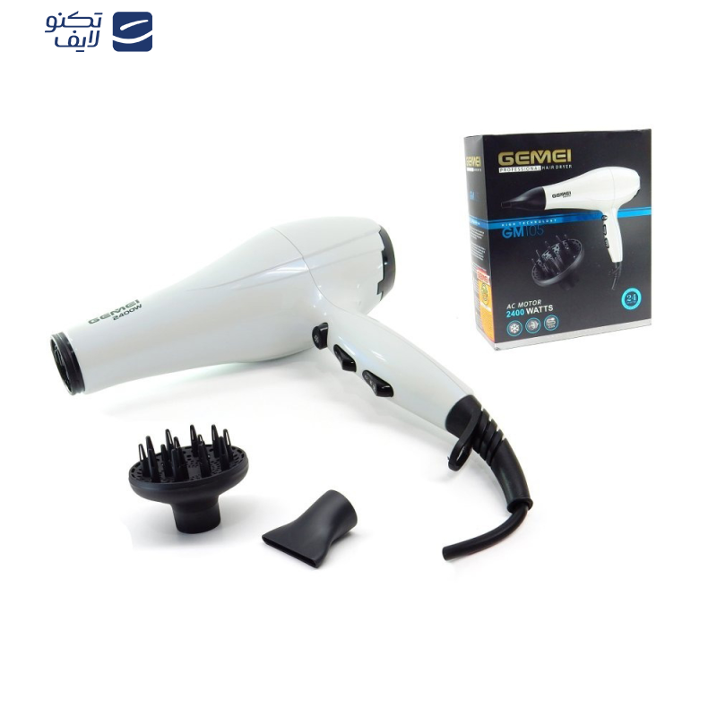 سشوار فوق حرفه جیمی GM105 سشوار فوق حرفه جیمی GM105