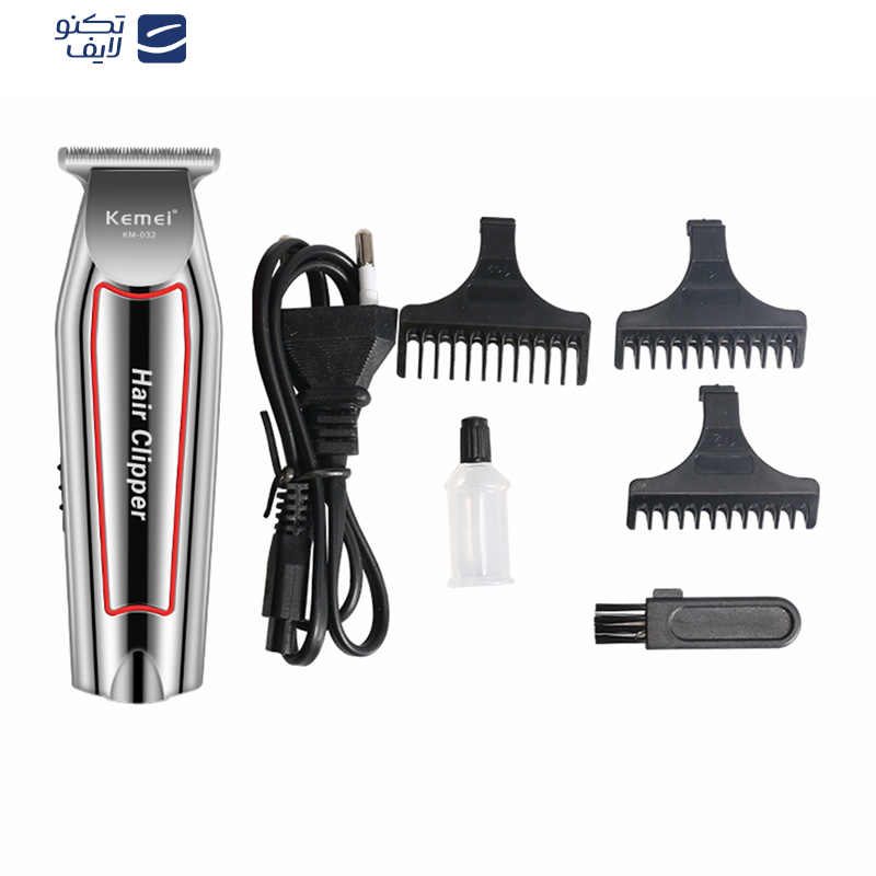 ماشین اصلاح موی صورت کیمی مدل km-032، اصلاح به صورت تریمر، منبع انرژی باتری، برق، تکنولوژی اصلاح به صورت برش مستقیم، اندازه اصلاح 1، 2، 3 میلیمتر، به همراه برس تمیزکننده، امکان شارژ شدن سریع ماشین اصلاح موی صورت کیمی مدل km-032، اصلاح به صورت تریمر، منبع انرژی باتری، برق، تکنولوژی اصلاح به صورت برش مستقیم، اندازه اصلاح 1، 2، 3 میلیمتر، به همراه برس تمیزکننده، امکان شارژ شدن سریع