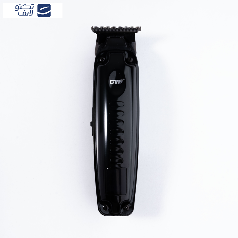 ماشین اصلاح موی سر و صورت جی دبلیو مدل GW-9979، اصلاح به صورت صفر زن، خط زن، منبع انرژی باتری، تکنولوژی اصلاح به صورت تریمر، به همراه کابل شارژ، برس تمیزکننده، روغن، 4 عدد شانه، عملکرد توربو ماشین اصلاح موی سر و صورت جی دبلیو مدل GW-9979، اصلاح به صورت صفر زن، خط زن، منبع انرژی باتری، تکنولوژی اصلاح به صورت تریمر، به همراه کابل شارژ، برس تمیزکننده، روغن، 4 عدد شانه، عملکرد توربو