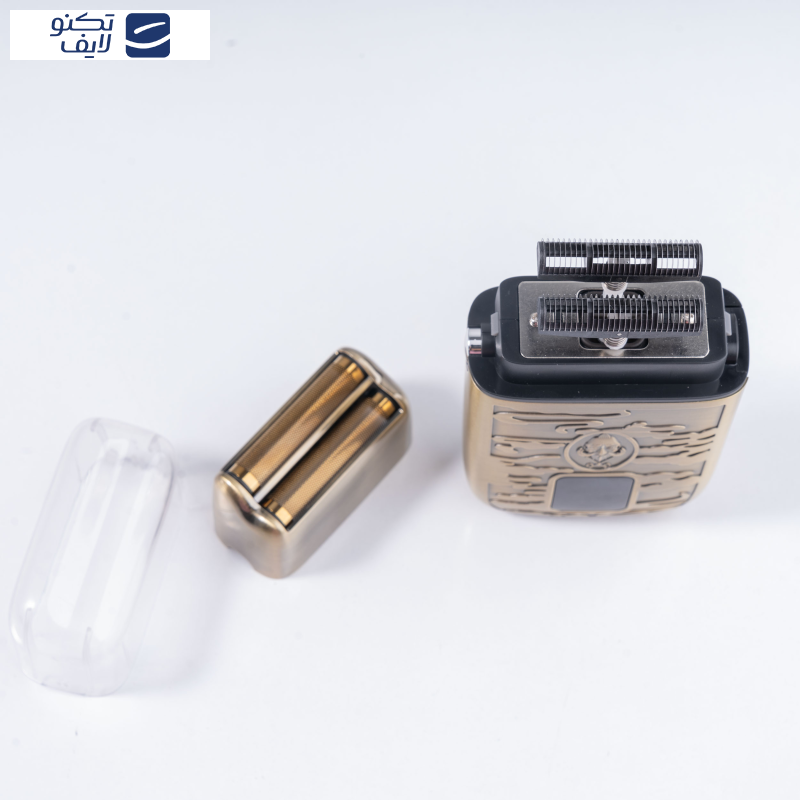 ماشین اصلاح موی صورت جی دبلیو مدل GW-9988، اصلاح به صورت صفر زن، طراحی ارگونومیک، نمایشگر LCD، منبع انرژی با کابل USB، تکنولوژی اصلاح به صورت شیو فویلی