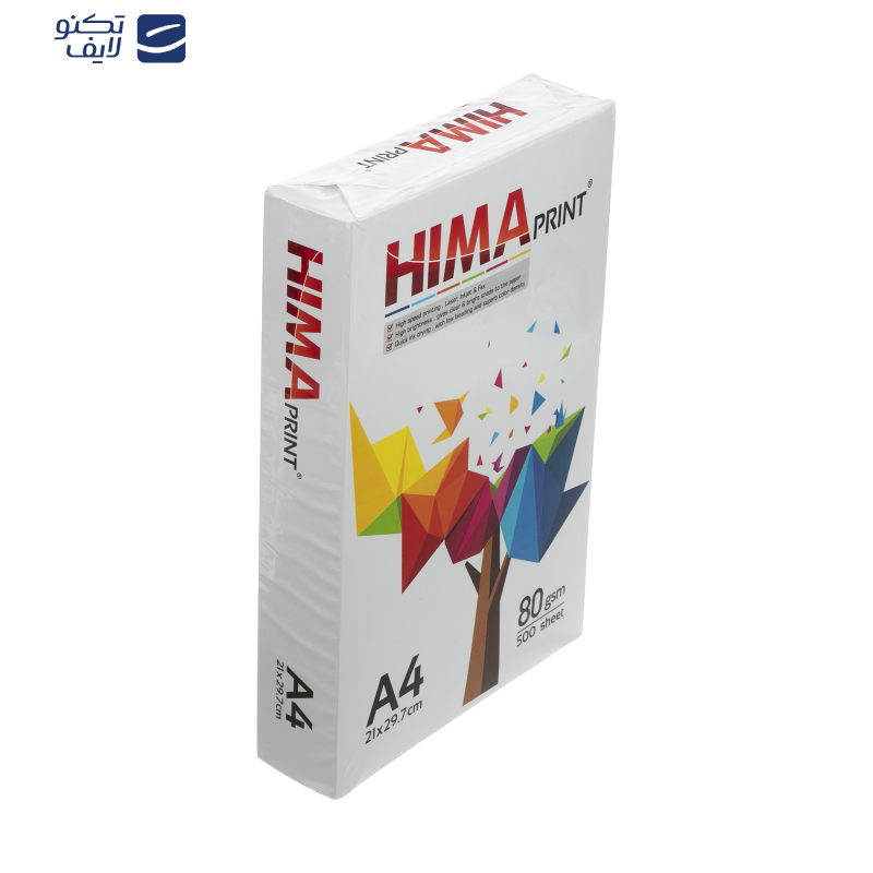 کاغذ A4 هیما کد H01 بسته 500 عددی کاغذ A4 هیما کد H01 بسته 500 عددی