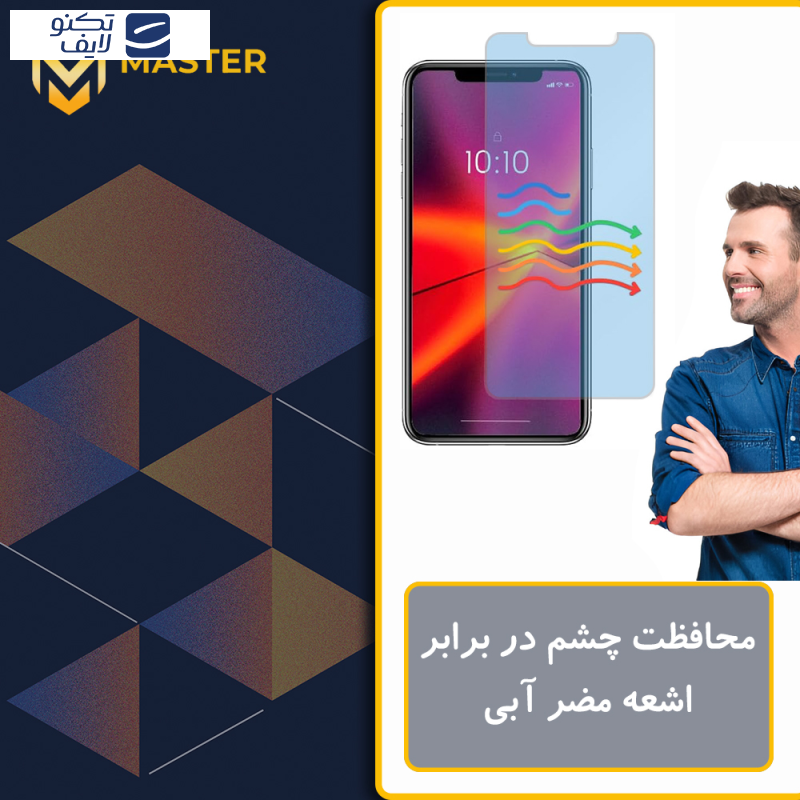 محافظ صفحه نمایش مات ضد اشعه آبی مستر مدل Resistant مناسب برای گوشی موبایل وان پلاس 13 محافظ صفحه نمایش مات ضد اشعه آبی مستر مدل Resistant مناسب برای گوشی موبایل وان پلاس 13