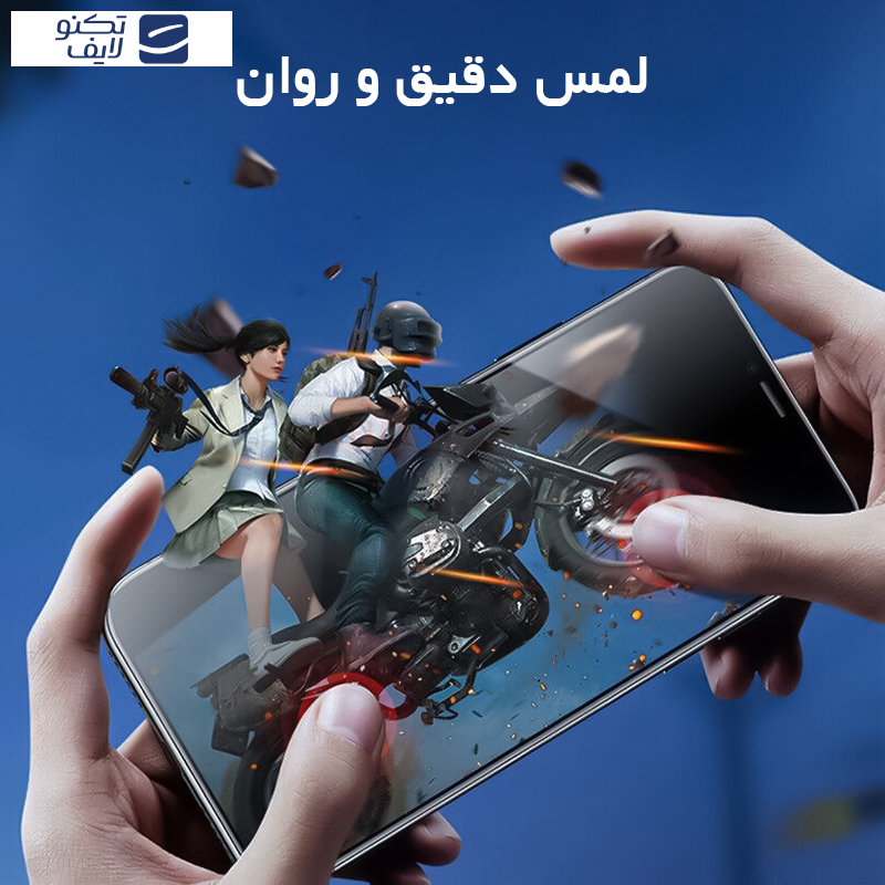 محافظ صفحه نمایش گیمینگ راک اسپیس مدل Resistant مناسب برای گوشی موبایل شیائومی Redmi Note 13R Pro محافظ صفحه نمایش گیمینگ راک اسپیس مدل Resistant مناسب برای گوشی موبایل شیائومی Redmi Note 13R Pro