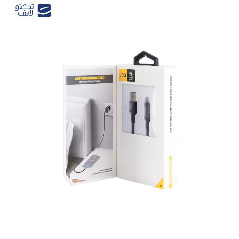 کابل تبدیل USB-C به لایتنینگ جی بی کیو مدل CA-728 طول 1.5 متر