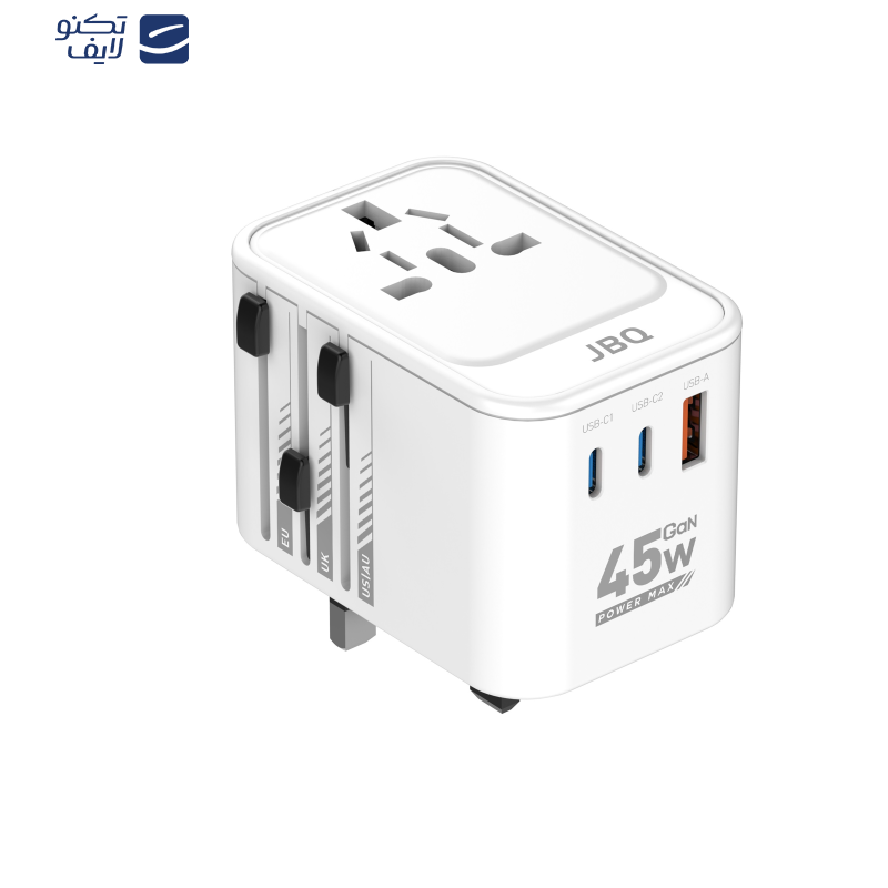 مبدل برق جی بی کیو مدل UT401W مبدل برق جی بی کیو مدل UT401W