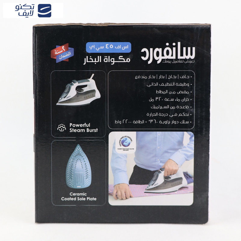 اتو بخار 2200 وات سانفورد مدل SF45CI اتو بخار 2200 وات سانفورد مدل SF45CI