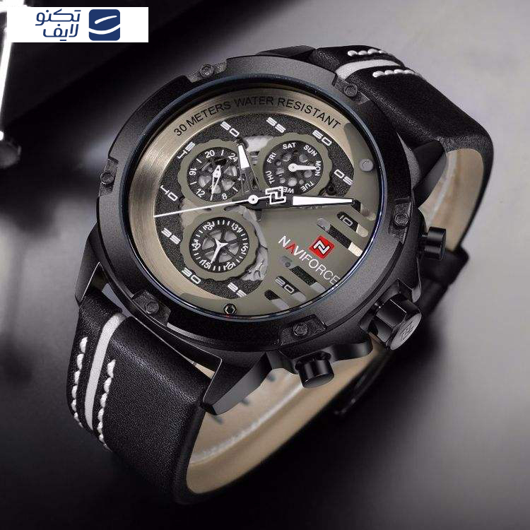 ساعت مچی عقربه ای مردانه نیوی فورس مدل NF9110-P02 ساعت مچی عقربه ای مردانه نیوی فورس مدل NF9110-P02