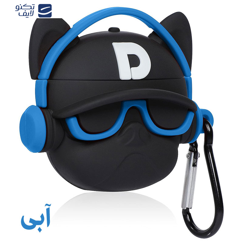 کاور مسیر مدل Bulldog Character Silicone مناسب برای کیس اپل ایرپاد 4 به همراه آویز کاور مسیر مدل Bulldog Character Silicone مناسب برای کیس اپل ایرپاد 4 به همراه آویز