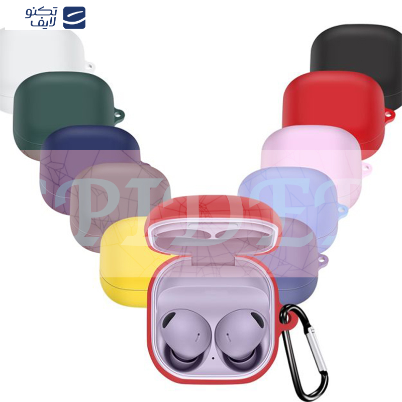 کاور اسپایدر مدل سیلیکونی مناسب برای کیس هدفون بی سیم سامسونگ Galaxy Buds FE