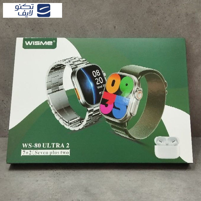 ساعت هوشمند ویسمی مدل WS-80 ULTRA 2 ساعت هوشمند ویسمی مدل WS-80 ULTRA 2