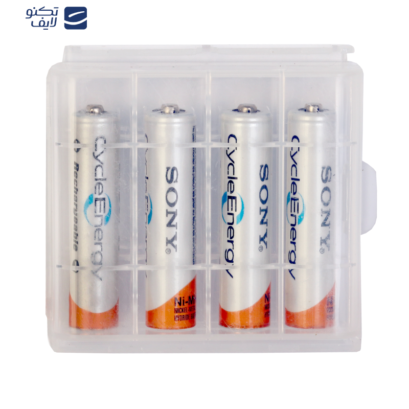باتری نیم قلمی قابل شارژ سونی مدل Cycle Energy بسته 4 عددی باتری نیم قلمی قابل شارژ سونی مدل Cycle Energy بسته 4 عددی