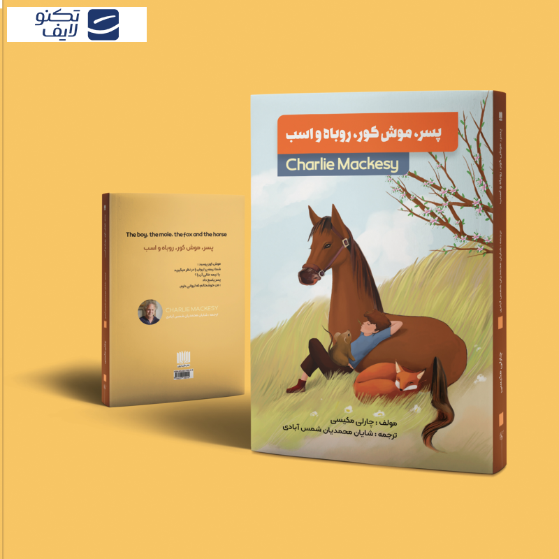 کتاب پسر موش کور روباه و اسب اثر چارلی مکسی انتشارات نگین ایراان