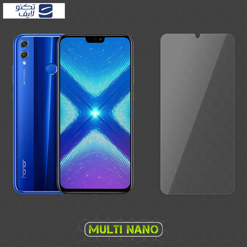 محافظ صفحه نمایش مولتی نانو مدل X-S1N مناسب برای گوشی موبایل آنر 8X محافظ صفحه نمایش مولتی نانو مدل X-S1N مناسب برای گوشی موبایل آنر 8X