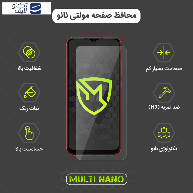 محافظ صفحه نمایش مولتی نانو مدل X-S1N مناسب برای گوشی موبایل شیائومی Poco X6 Pro محافظ صفحه نمایش مولتی نانو مدل X-S1N مناسب برای گوشی موبایل شیائومی Poco X6 Pro