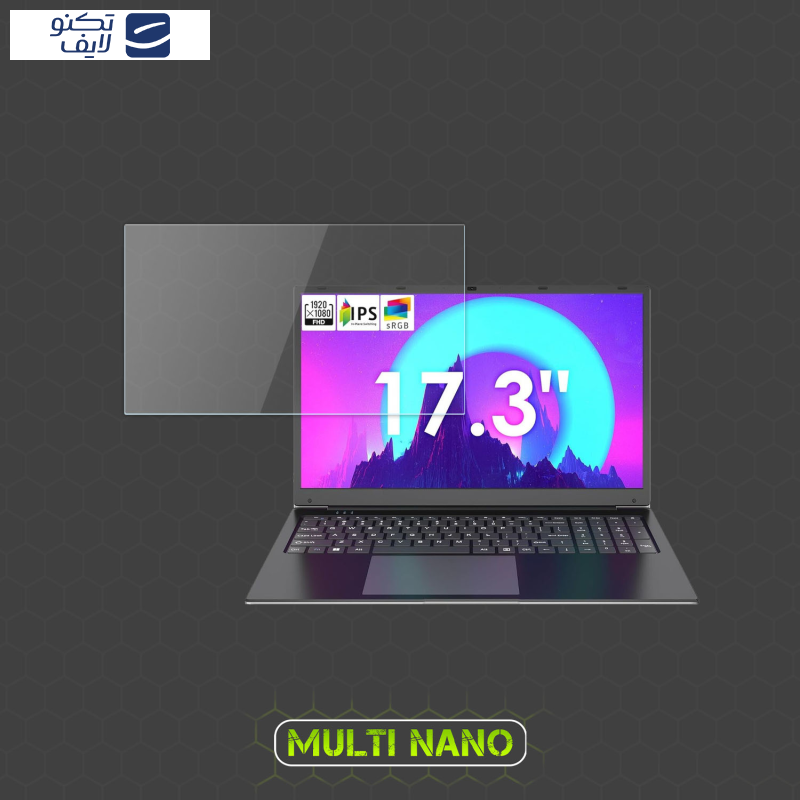 محافظ صفحه نمایش مولتی نانو مدل X-S1N مناسب برای لپ تاپ 17.3 اینچ محافظ صفحه نمایش مولتی نانو مدل X-S1N مناسب برای لپ تاپ 17.3 اینچ