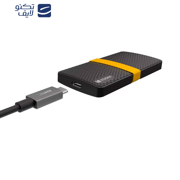 هارد اکسترنال کداک مدل SSD-KD-EX-X200-1TB ظرفیت یک ترابایت