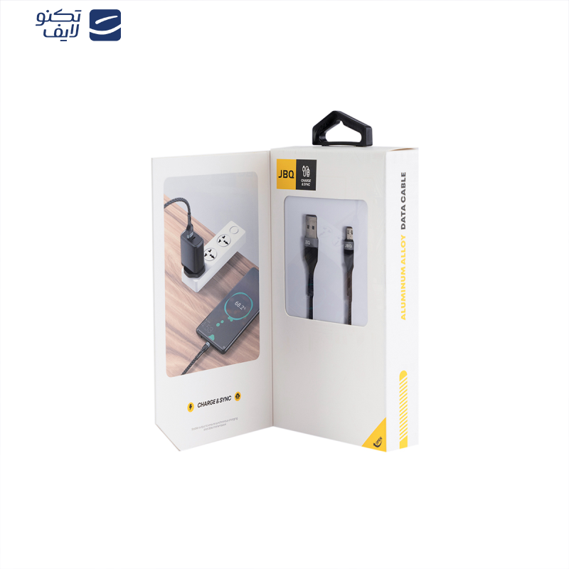 کابل تبدیل USB به MICRO USB جی بی کیو مدل CA-730 a طول 1.5 متر