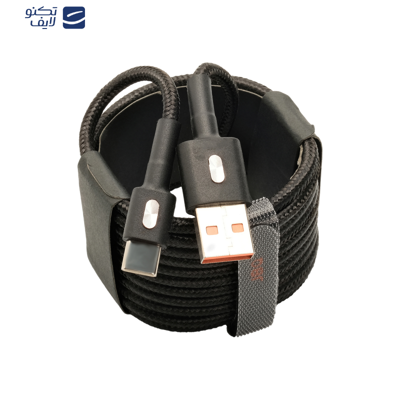 کابل تبدیل USB به USB-C جی بی کیو مدل USB-111 طول 2 متر کابل تبدیل USB به USB-C جی بی کیو مدل USB-111 طول 2 متر