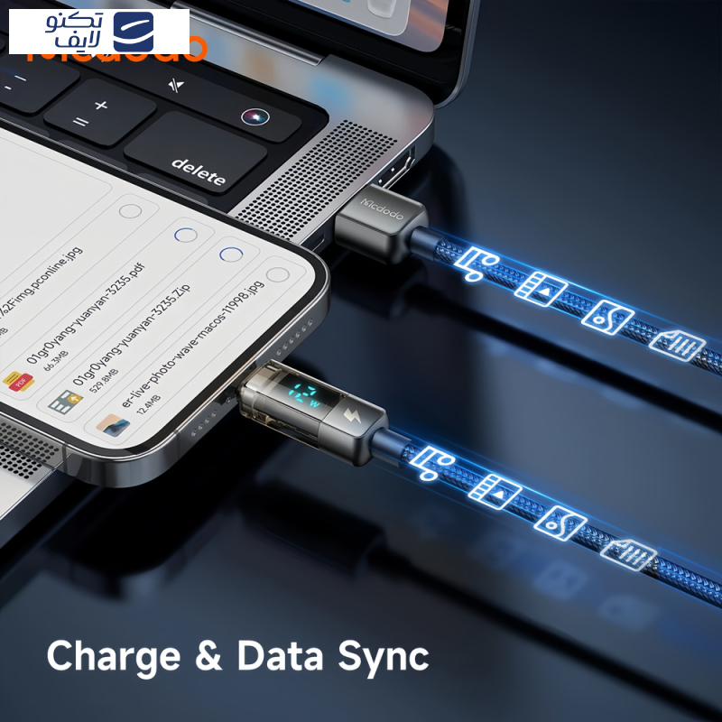 کابل تبدیل USB به لایتنینگ مک دودو مدل CA-3620 طول 1.2 متر
