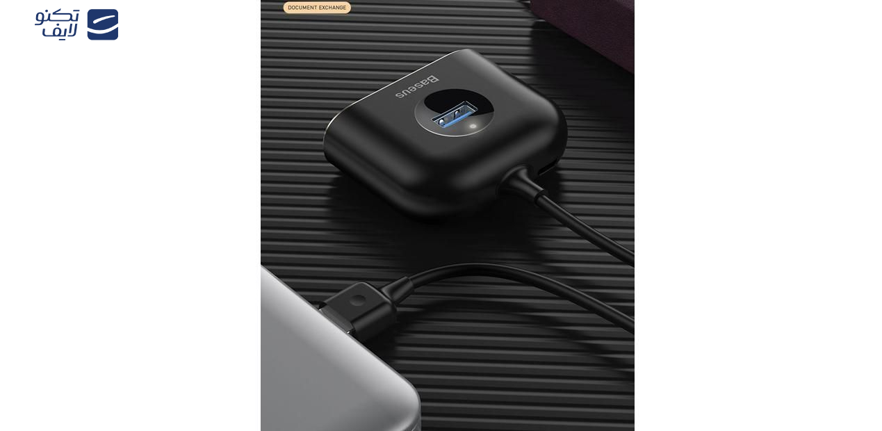 هاب 4 پورت USB 3.0 باسئوس مدل CAHUB-AY هاب 4 پورت USB 3.0 باسئوس مدل CAHUB-AY
