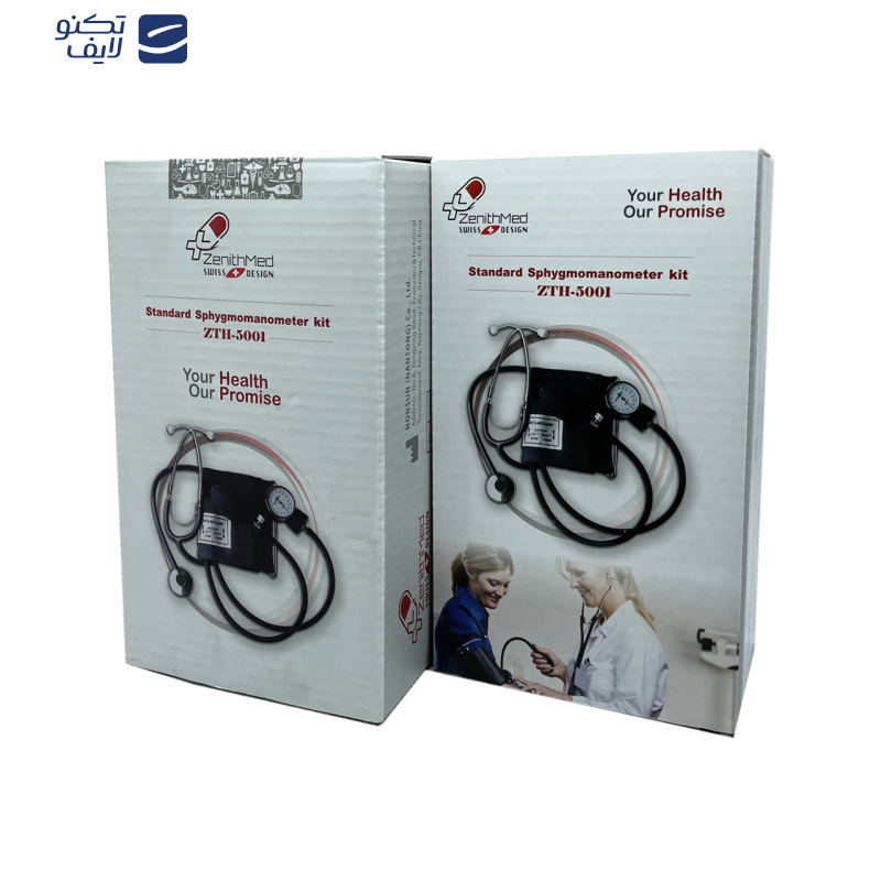 فشارسنج عقربه ای زنیت مد مدل ZTH-5001 به همراه گوشی طبی مدل ZTH-5001 فشارسنج عقربه ای زنیت مد مدل ZTH-5001 به همراه گوشی طبی مدل ZTH-5001