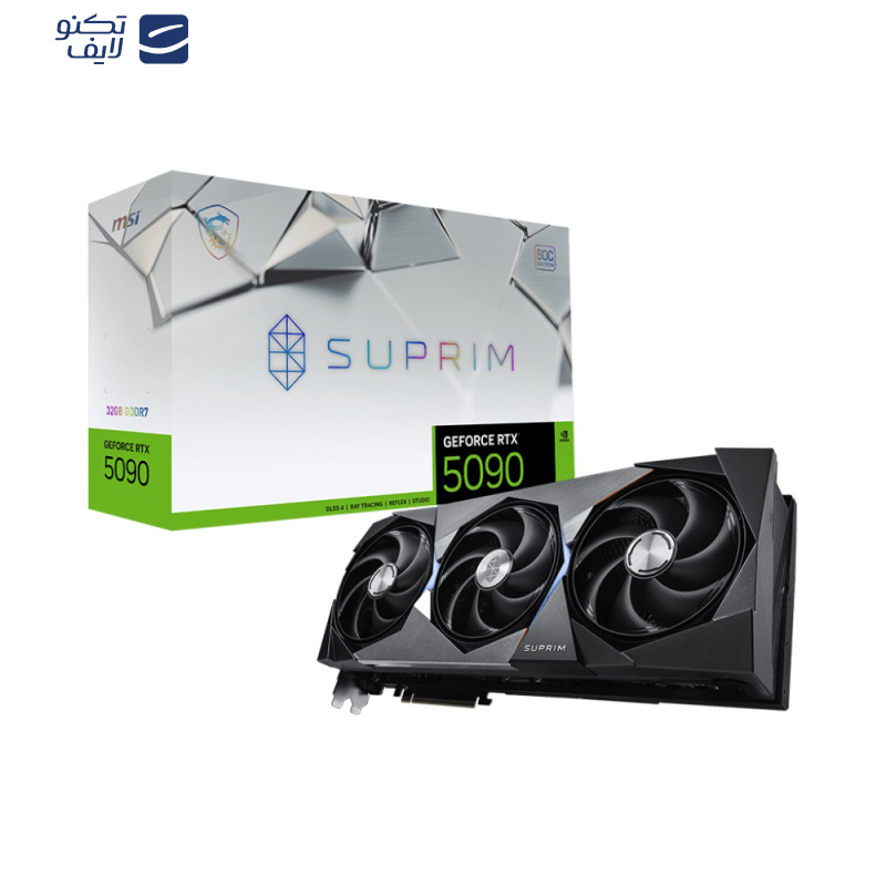 کارت گرافیک ام اس آی مدل GeForce RTX 5090 32G SUPRIM کارت گرافیک ام اس آی مدل GeForce RTX 5090 32G SUPRIM