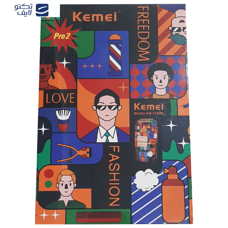 ماشین اصلاح موی صورت کیمی مدل KM-1102 h