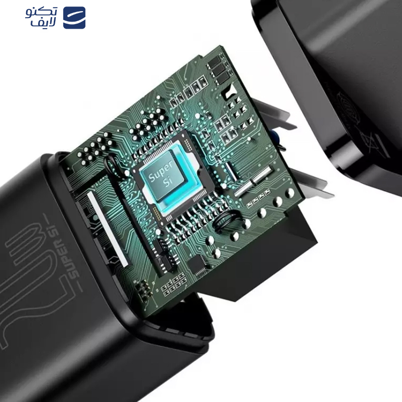 شارژر دیواری 20 وات باسئوس مدل Si 1C 20W CCSUP-B01 شارژر دیواری 20 وات باسئوس مدل Si 1C 20W CCSUP-B01