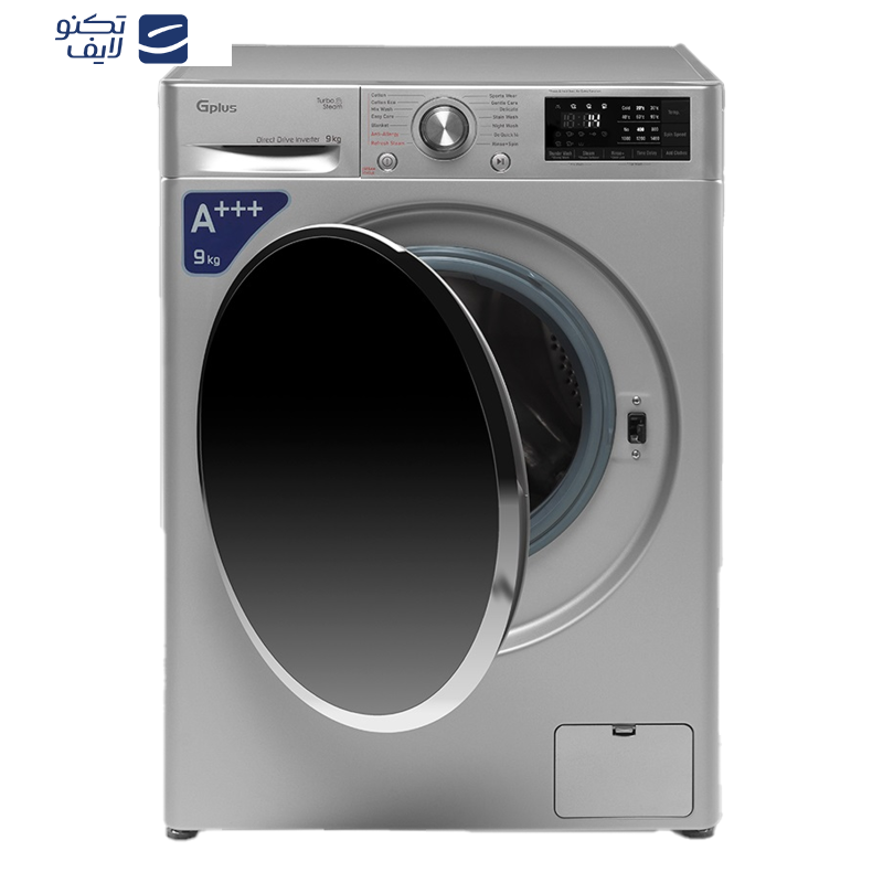 ماشین لباسشویی اتوماتیک جی پلاس مدل GWM-M990S ظرفیت 9 کیلوگرم ماشین لباسشویی اتوماتیک جی پلاس مدل GWM-M990S ظرفیت 9 کیلوگرم