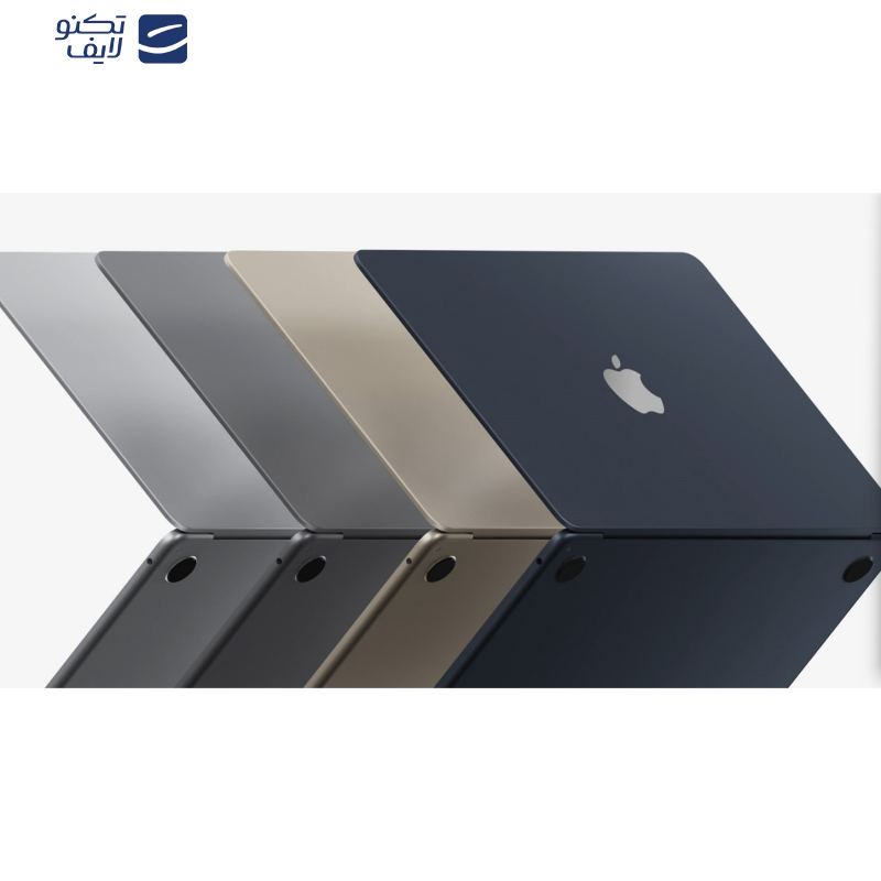 لپ تاپ 13.6 اینچی اپل مدل MacBook Air MC7U4 2022 LLA-M2-16GB RAM-256GB SSD