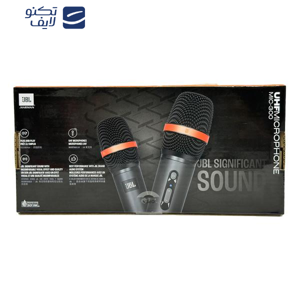 ست میکروفن بی سیم جی بی ال مدل UHF MIC-300 ست میکروفن بی سیم جی بی ال مدل UHF MIC-300
