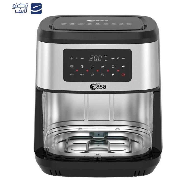 سرخکن 7.5 لیتری سوپر کاسا مدل CA-121 سرخکن 7.5 لیتری سوپر کاسا مدل CA-121