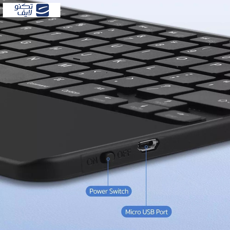 کیبورد بی سیم تبلت کوتتسی مدل 64015