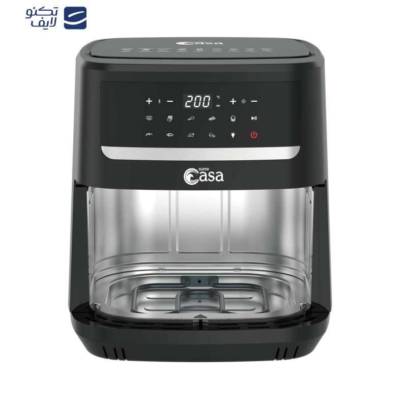 سرخ کن بدون روغن سوپر کاسا مدل دو المنته CA-8591