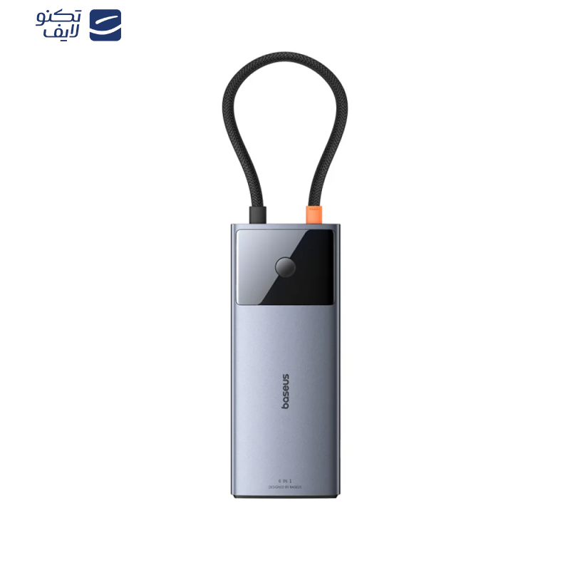 هاب 6 پورت USB-C باسئوس مدل Metal Gleam Series 2