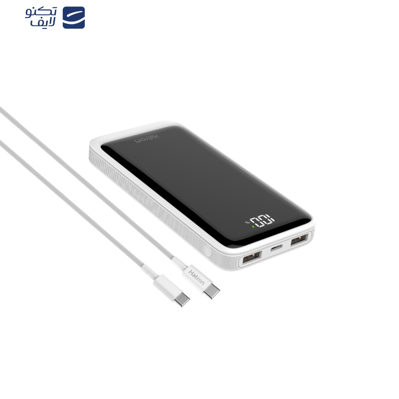 پاوربانک هترون مدل HPB1055G با ظرفیت 10000میلی آمپر ساعت پاوربانک هترون مدل HPB1055G با ظرفیت 10000میلی آمپر ساعت